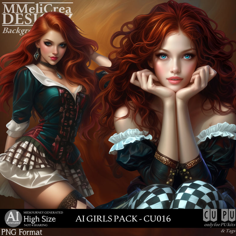 (image for) AI - GIRLS PACK CU016 (CU4PU/PNG)
